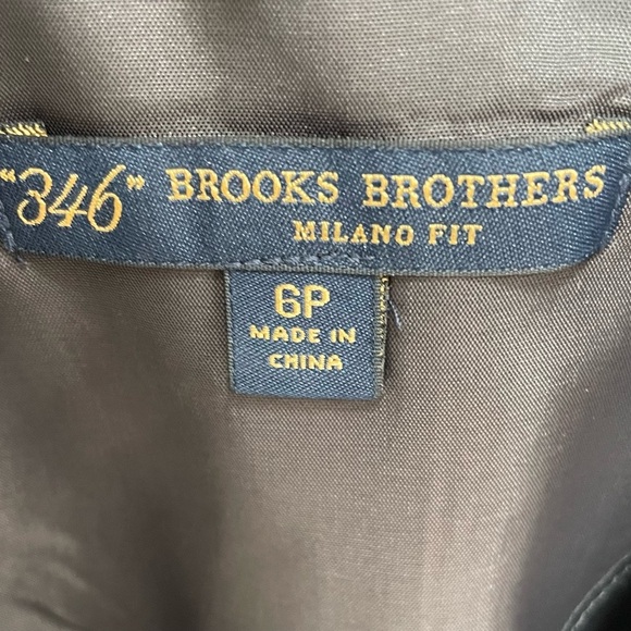 Brooks Brothers Milano Fit Button Jacket Charcoal Office Blazer Classic Preppy - Picture 2 of 15